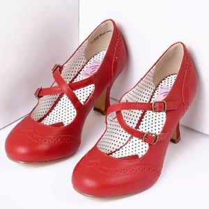 Pin Up Couture Mary Jane Heels (Flapper 11)